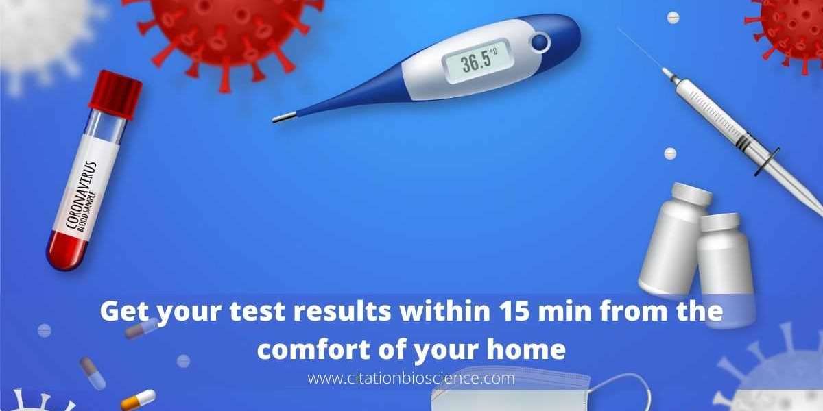 Get your test results within 15 min from the comfort of your home