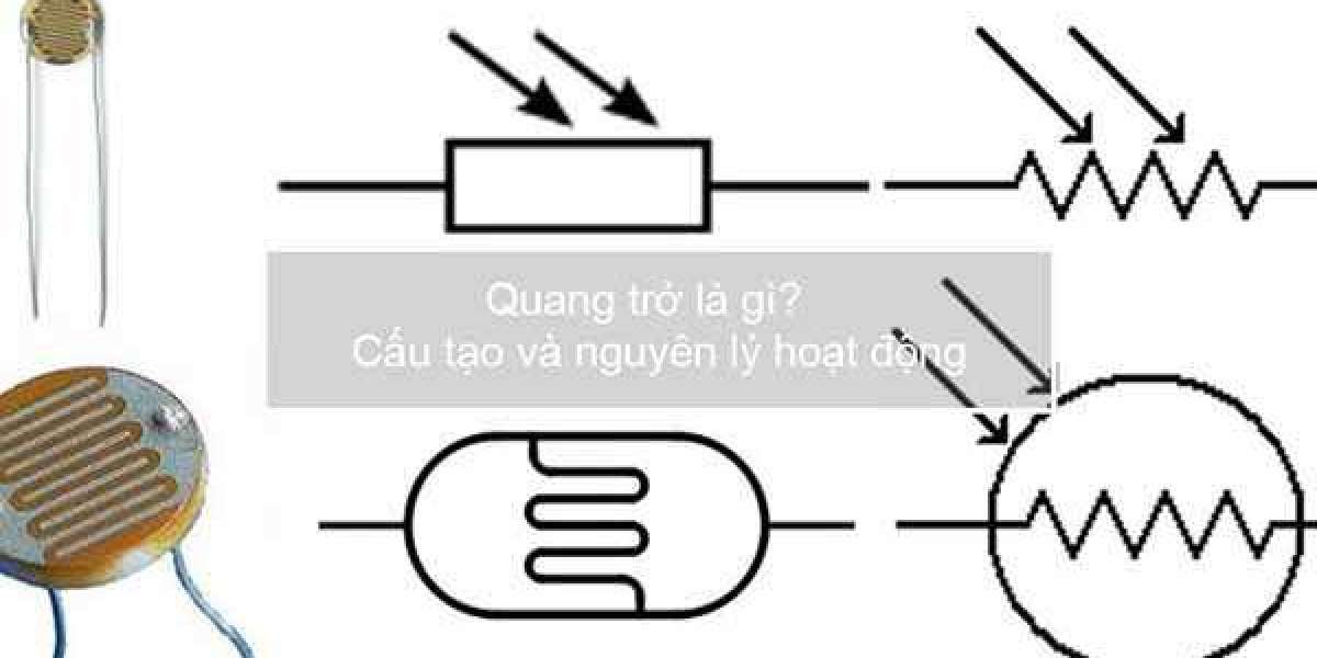 Quang trở là gì? Ký hiệu, cấu tạo và ứng dụng của quang điện trở