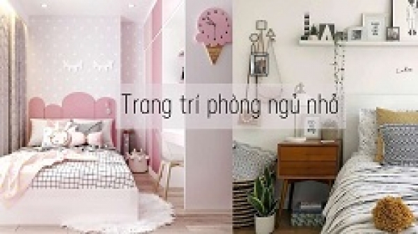 5 ý tưởng trang trí phòng ngủ độc đáo, ấn tượng