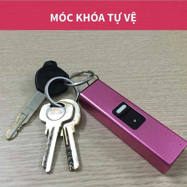 Móc khóa chích điện tự vệ - Moc khoa chich dien móc khóa tự vệ