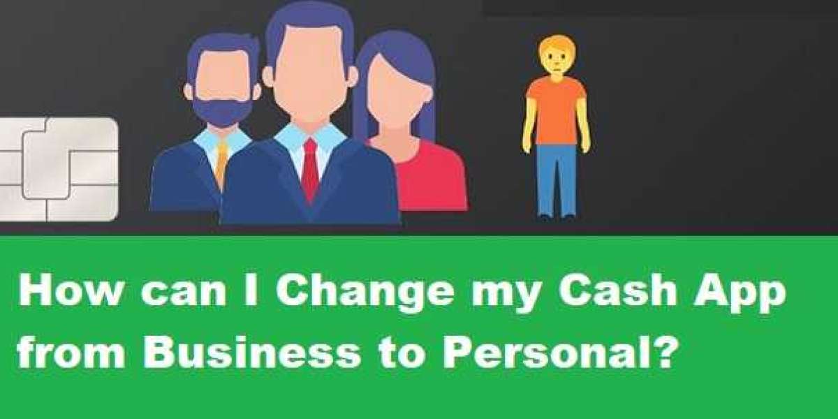 How to change cash app from business to personal?