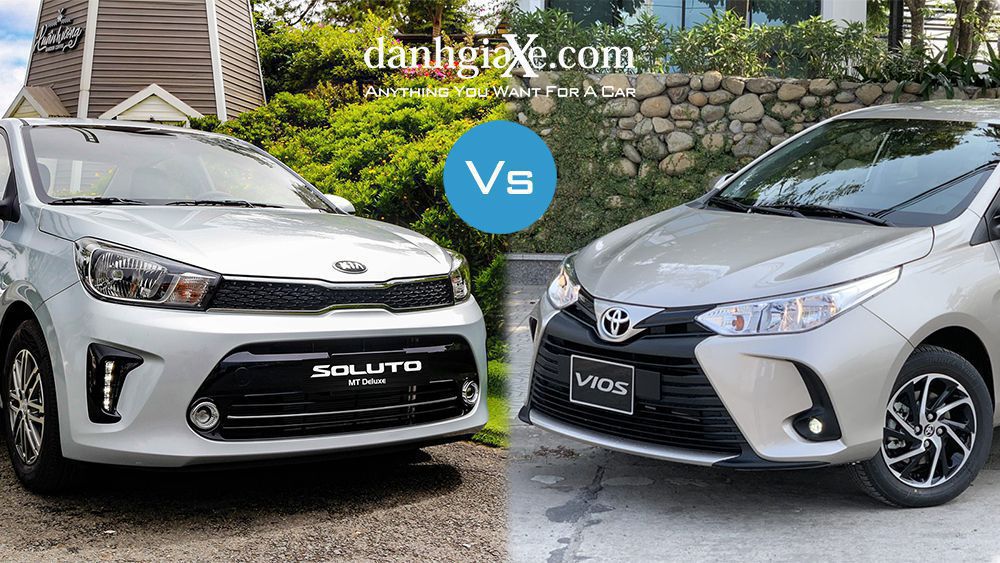 So sánh Toyota Vios 2022 và Kia Soluto 2022: Chạy dịch vụ nên chọn xe nào?