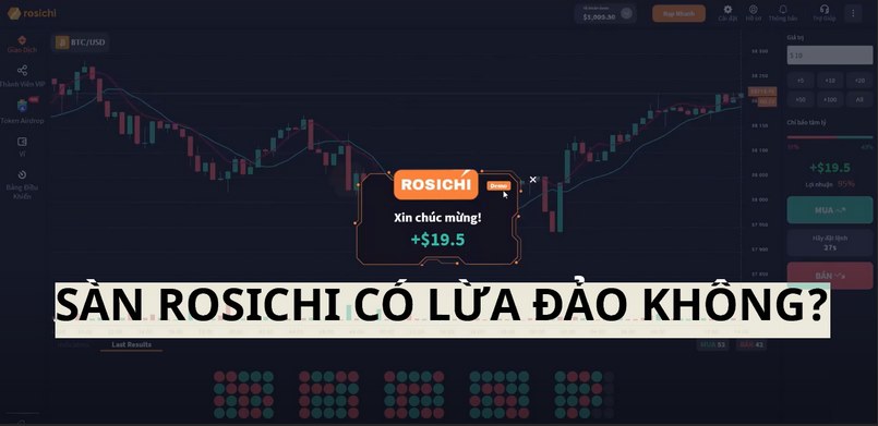 Rosichi là sàn gì? Chiêu trò **** với cái mác "Tài chính 4.0"