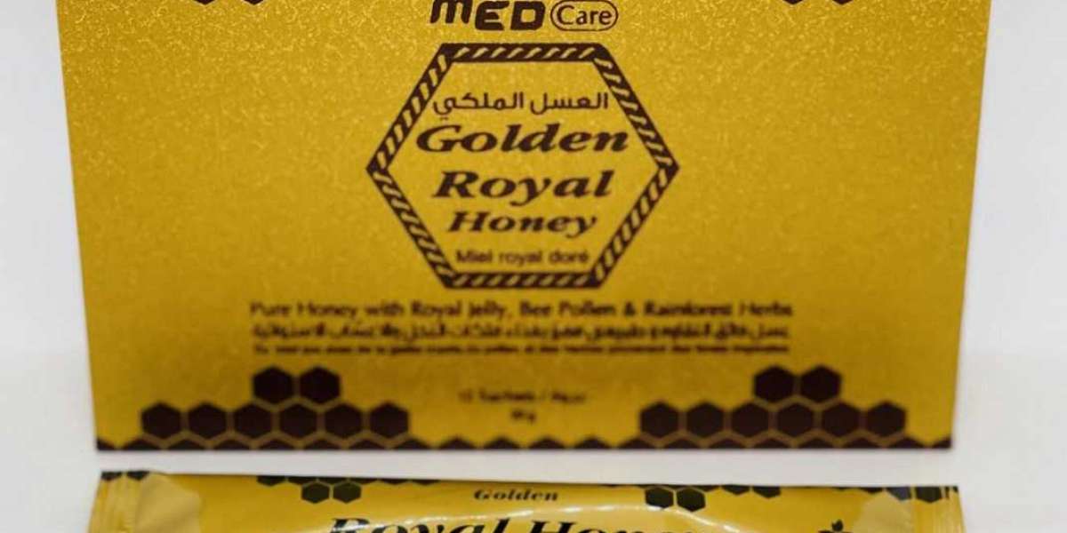 Golden Royal Honey Price In Peshawar |03055997199| Med Care Golden Royal Honey VIP  10g X 24