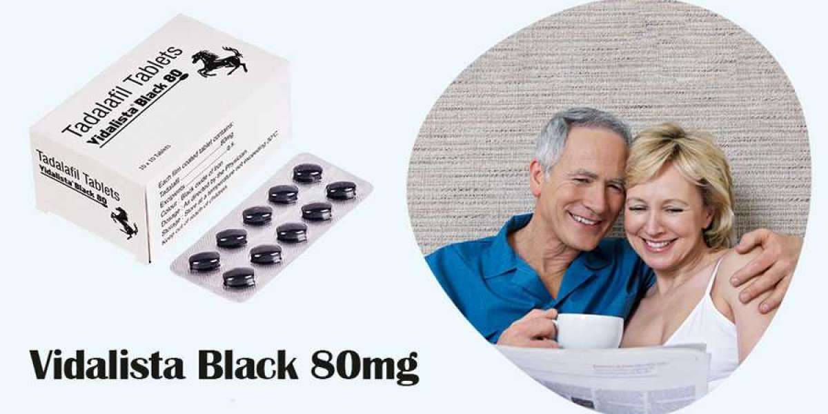 Vidalista Black 80mg | Tadalafil | Best tablet for men's wellbeing