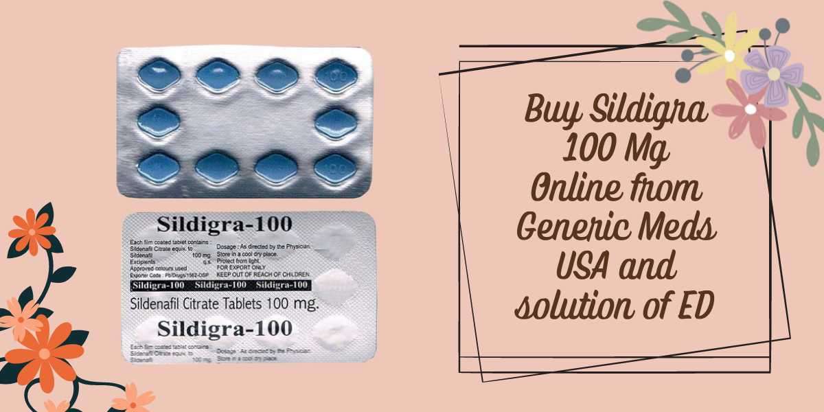 Buy Sildigra 100 Mg Online from Generic Meds USA and solution of ED