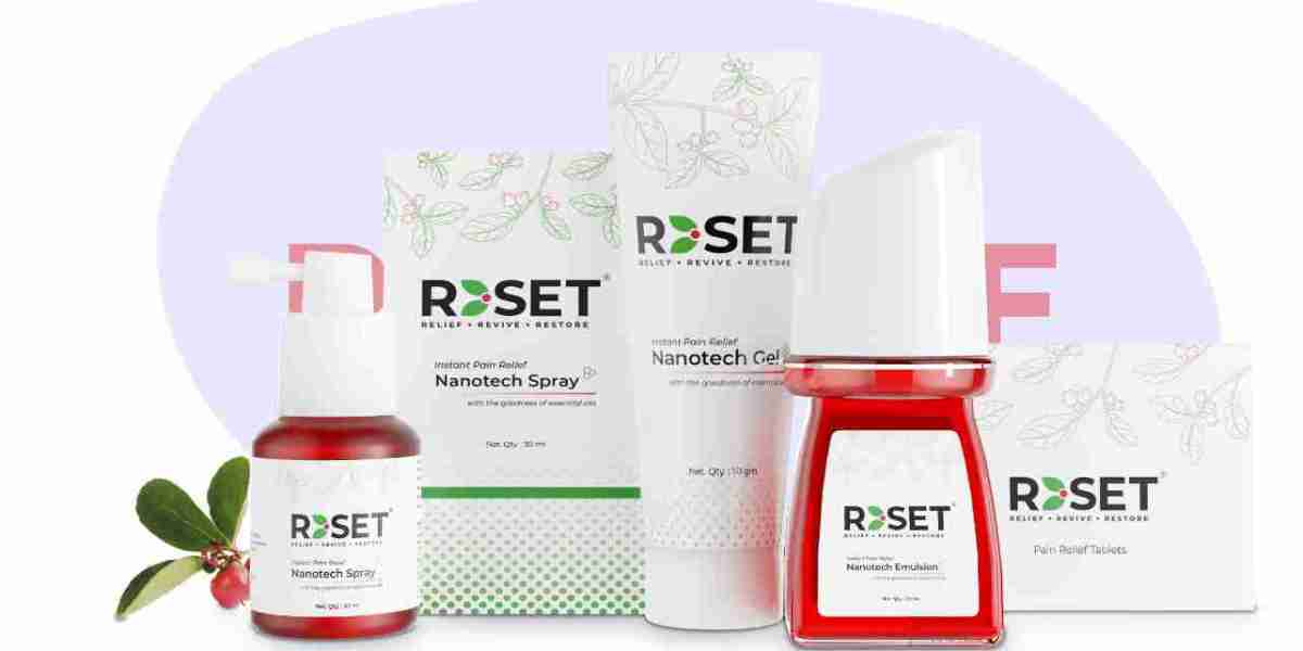 RESET Pain Relief Spray for Quick Pain Management Solution