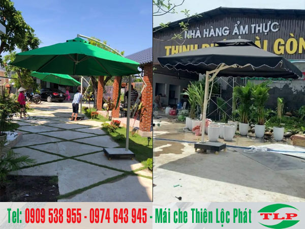 Tại sao nên lắp đặt Dù che nắng quán cafe?