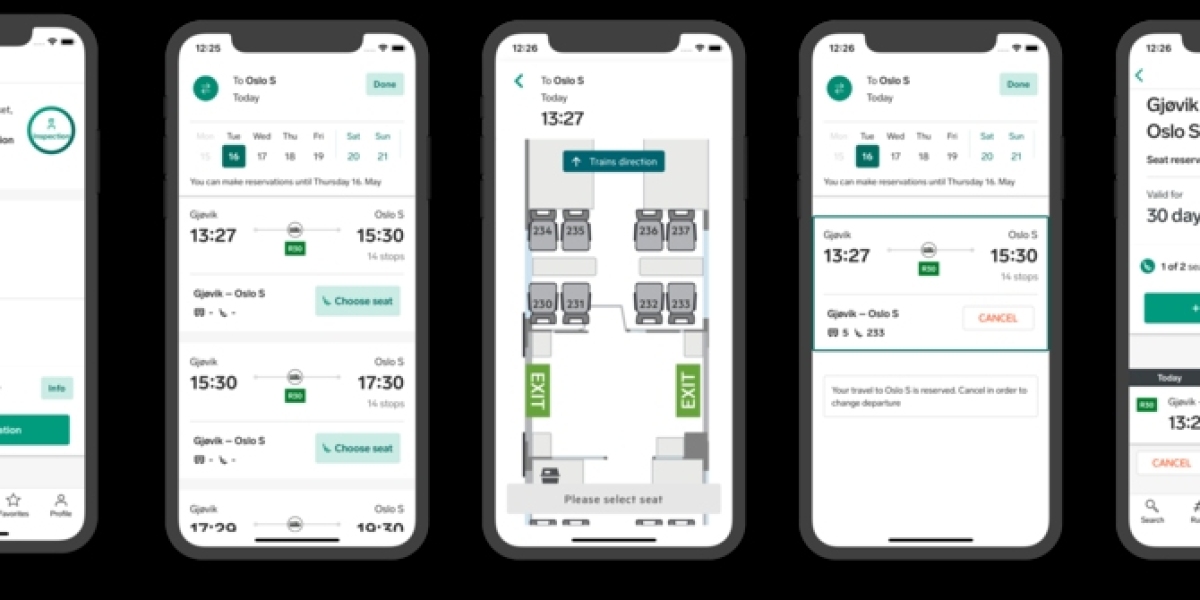 Seat reservations on regional trains in Eastern Norway