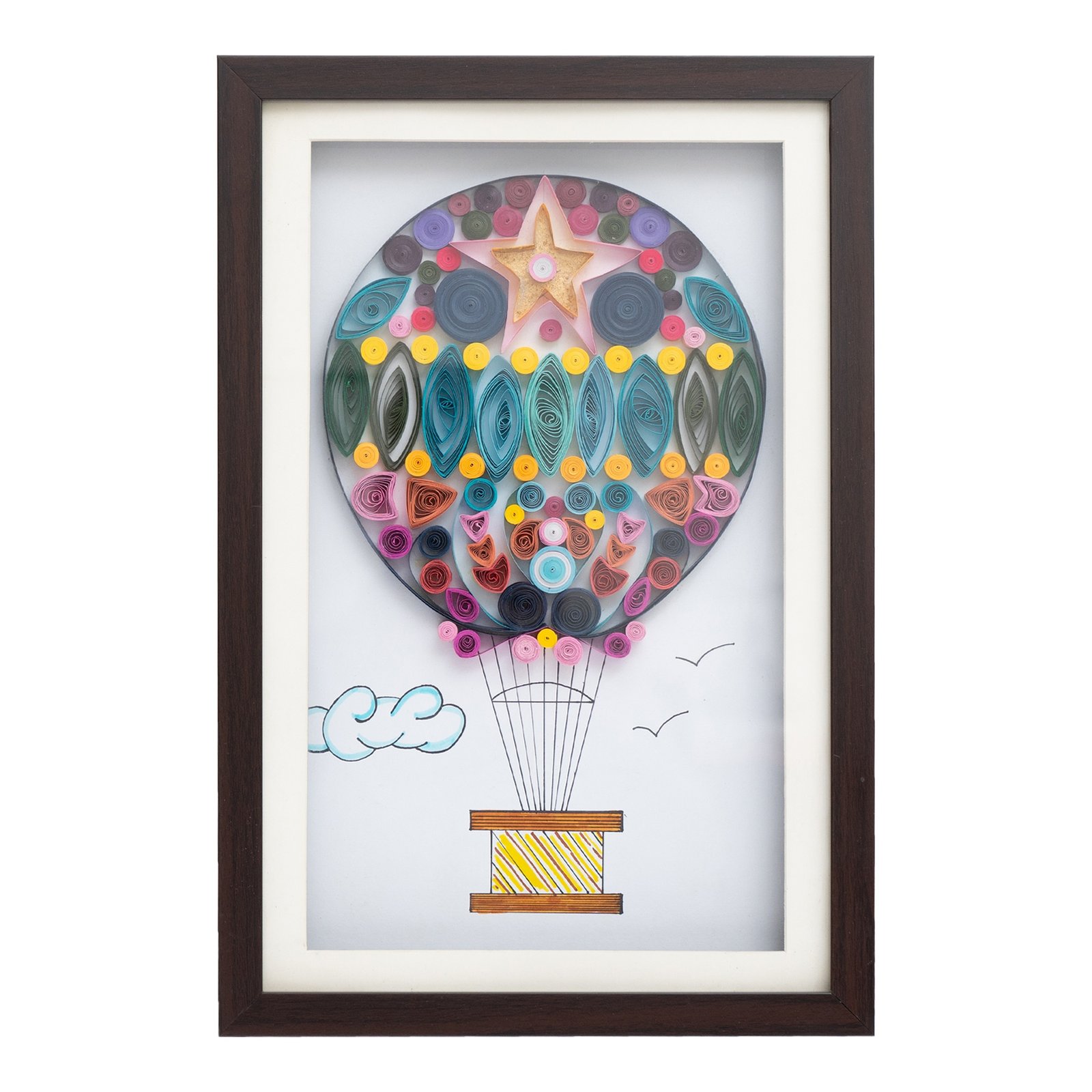 Buy Quilling Art - Hot Air Balloon - SMEWIndia