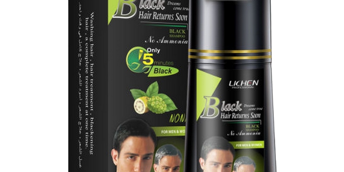 Lichen Black Hair Color Shampoo In Pakistan