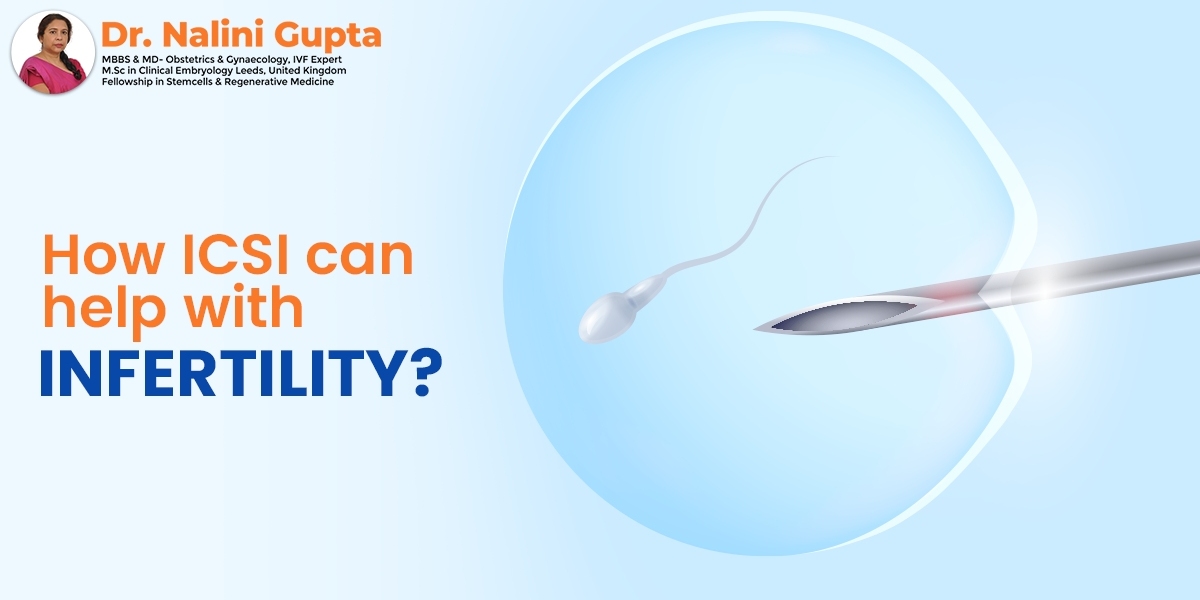 How can ICSI help with infertility?