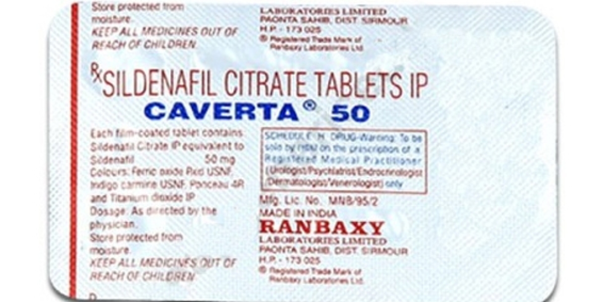 Caverta 50: Navigating the Waves of Intimacy with Sildenafil Citrate Mastery