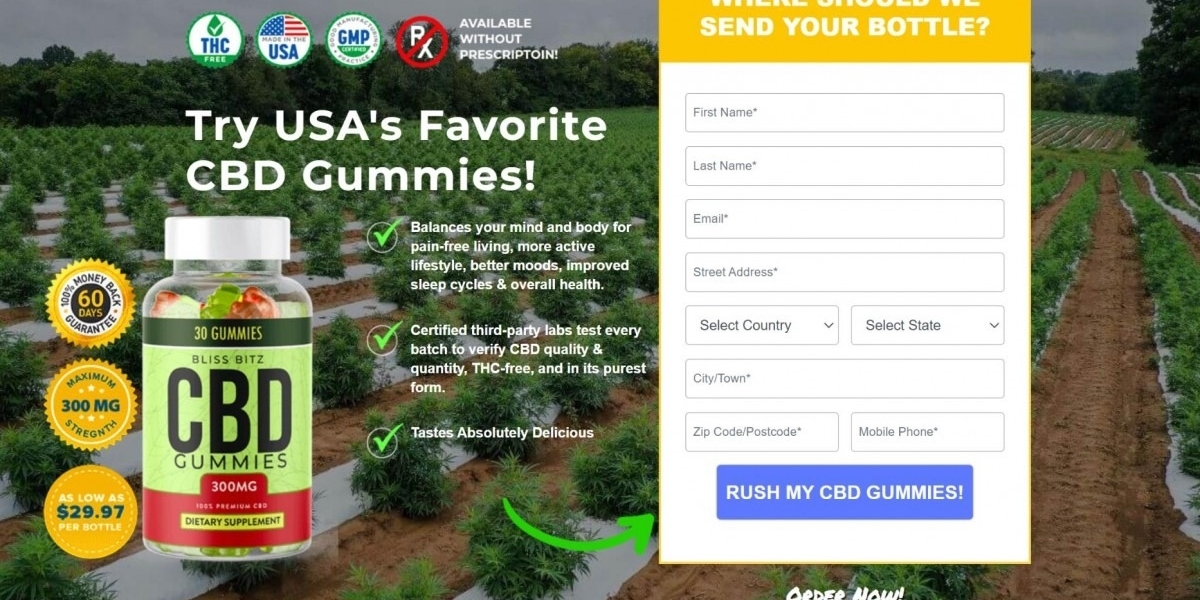 Bliss Blitz CBD Gummies Canada & USA: CBD Pain Relief Formula?