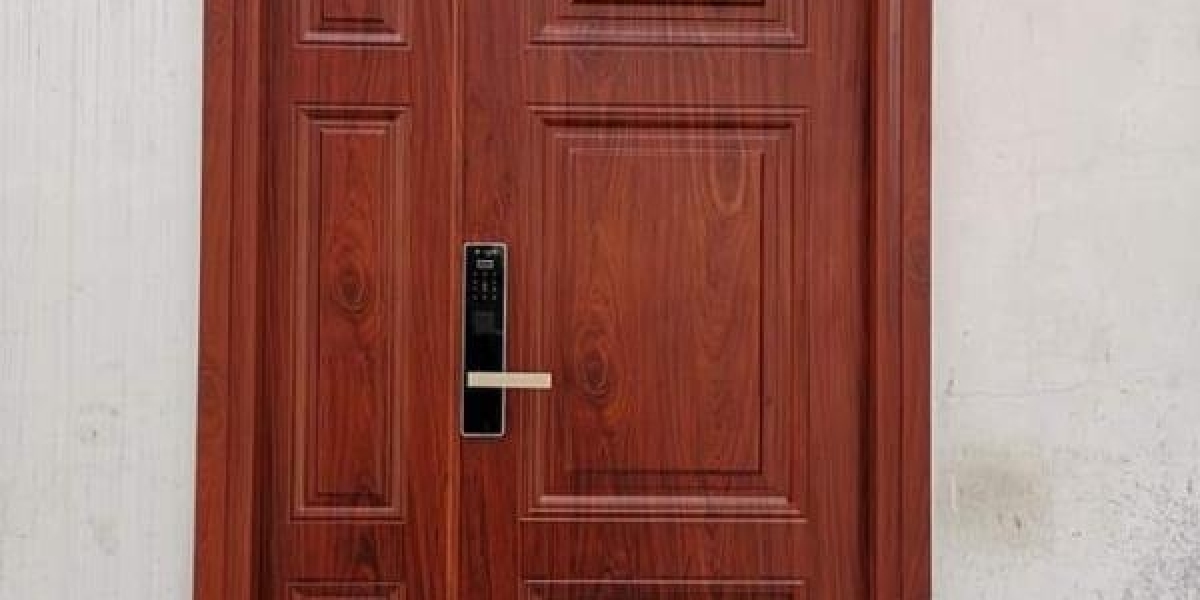 Cửa vân gỗ chống cháy SaigonDoor