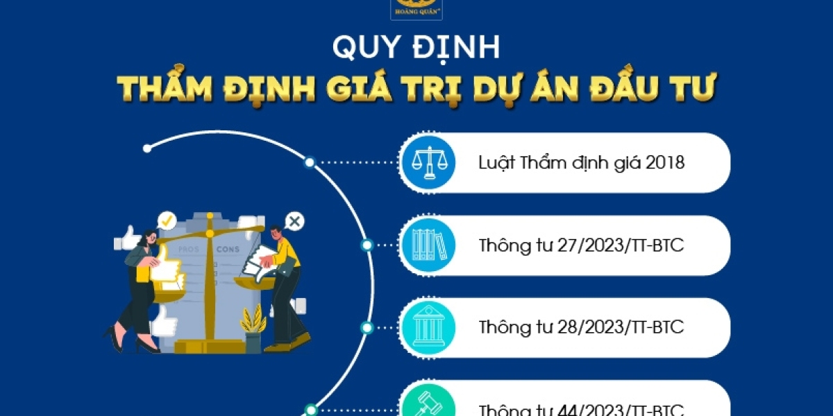 Quy định thẩm định giá trị dự án đầu tư