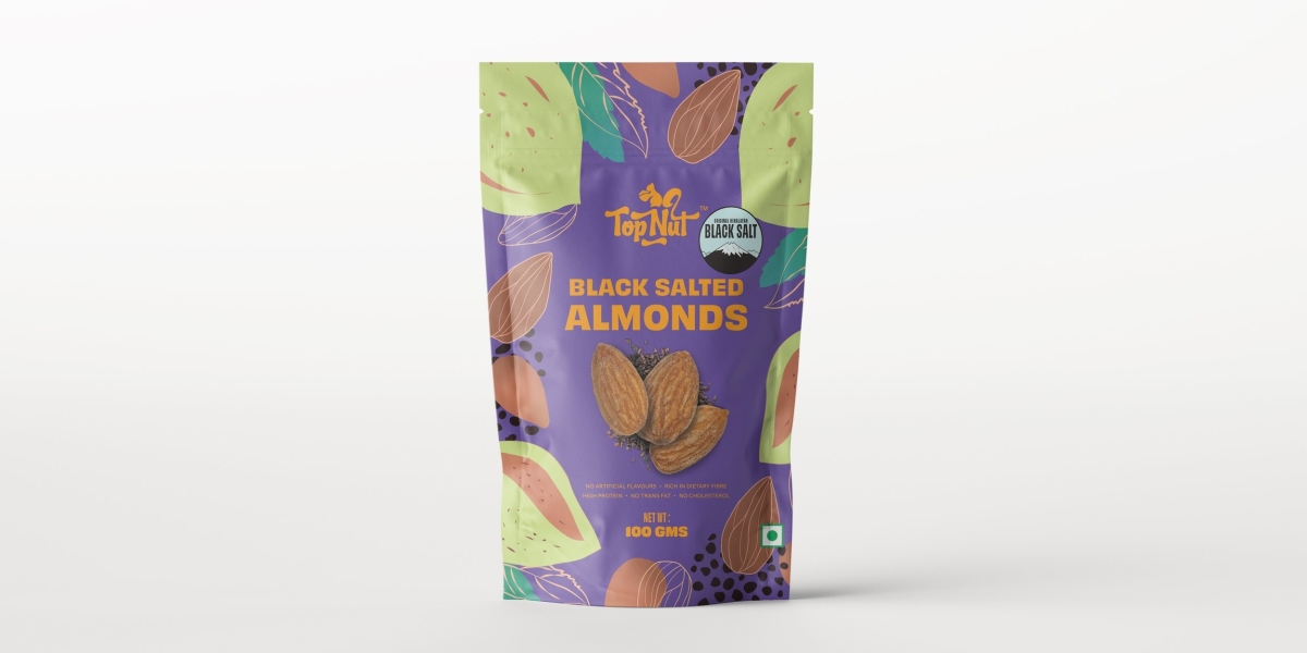 BLACK SALTED ALMONDS