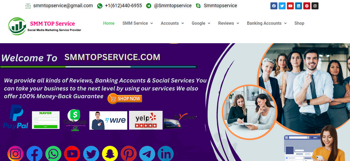 Best Site to Buy Verified PayPal Accounts | by SMMTOPService | Dec, 2023 | Medium