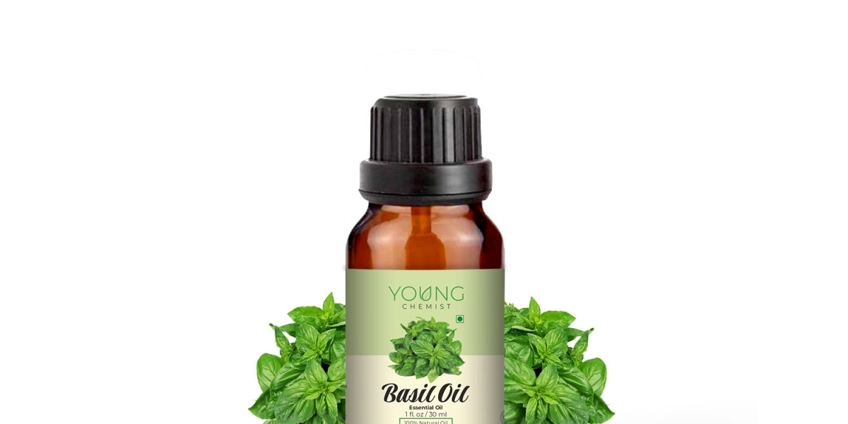 Basil oil, Basil essential oil, Basil oil price 400, Basil uses, Basil benefits - theyoundchemist