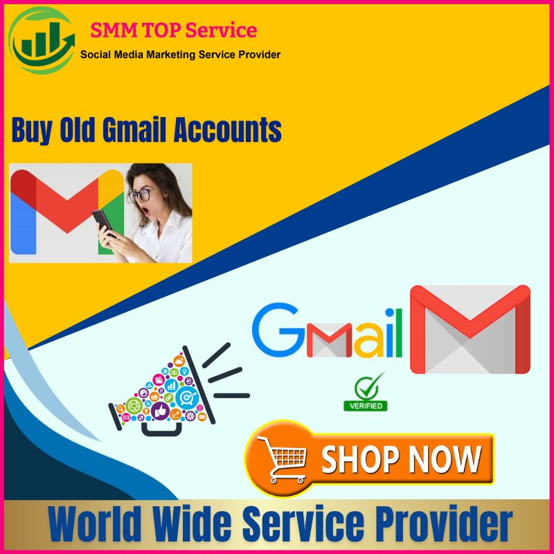 Buy Old Gmail Accounts - Old Or New, 100% PVA Verified Accounts