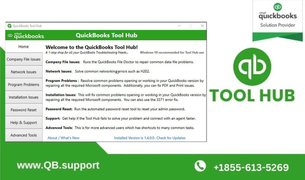 QuickBooks Tool Hub Download | Install and Troubleshoot