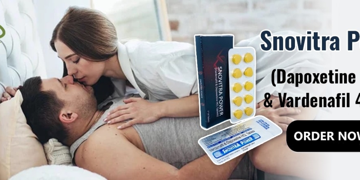 A Great Medication to Deal with Erectile Disorder and PE With Snovitra Power