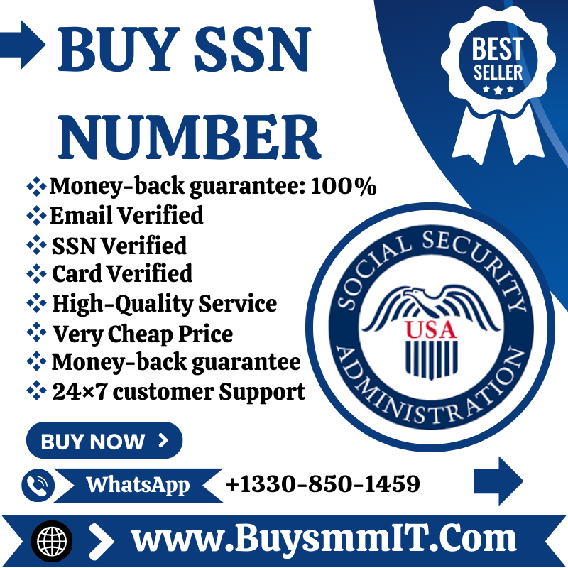 Buy SSN Number - Secure Online Social Security Number