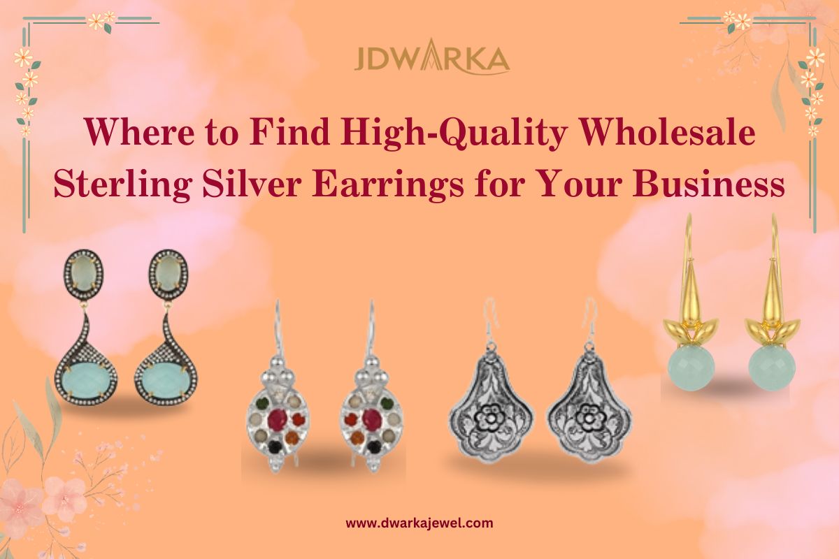 Where to Find High-Quality Wholesale Sterling Silver Earrings for Your Business