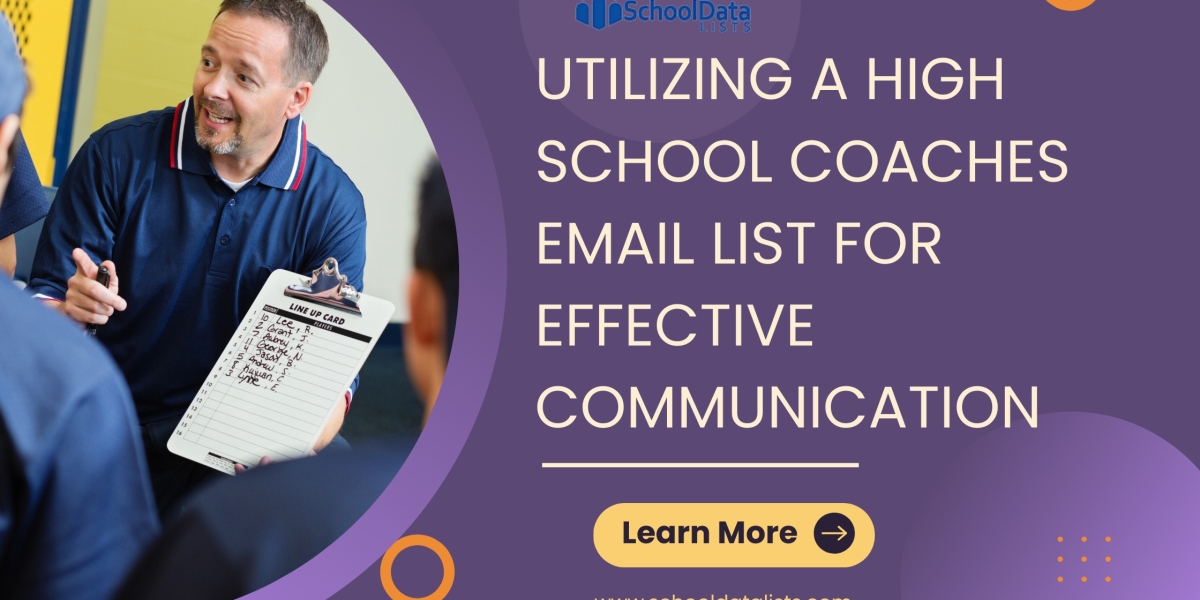 Utilizing a High School Coaches Email List for Effective Communication