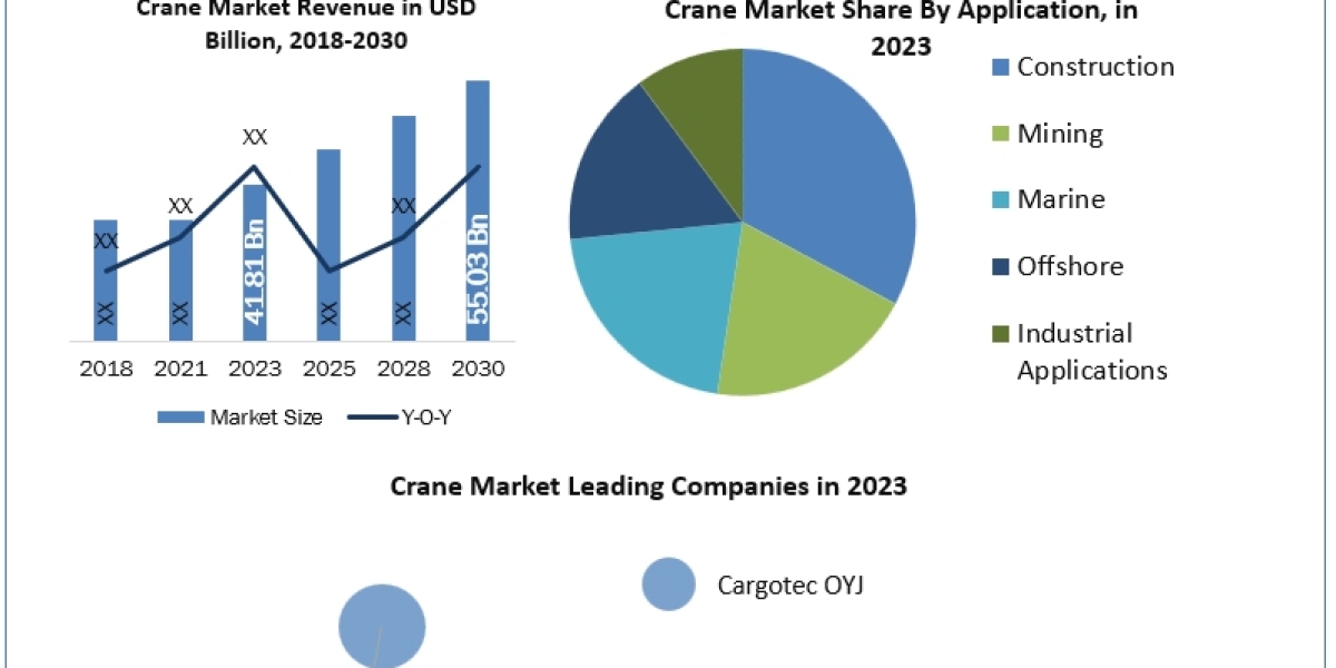 Crane Market business strategy, industry size, share, development forecast till 2030