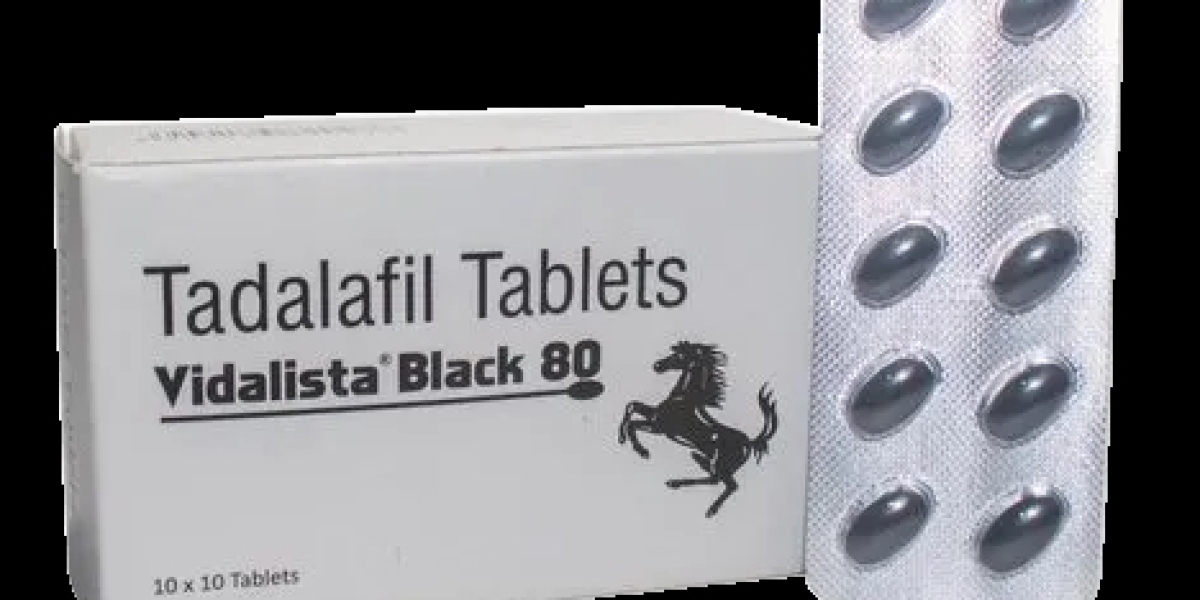 Overcome ED Problem Easily With Vidalista Black 80 Pills