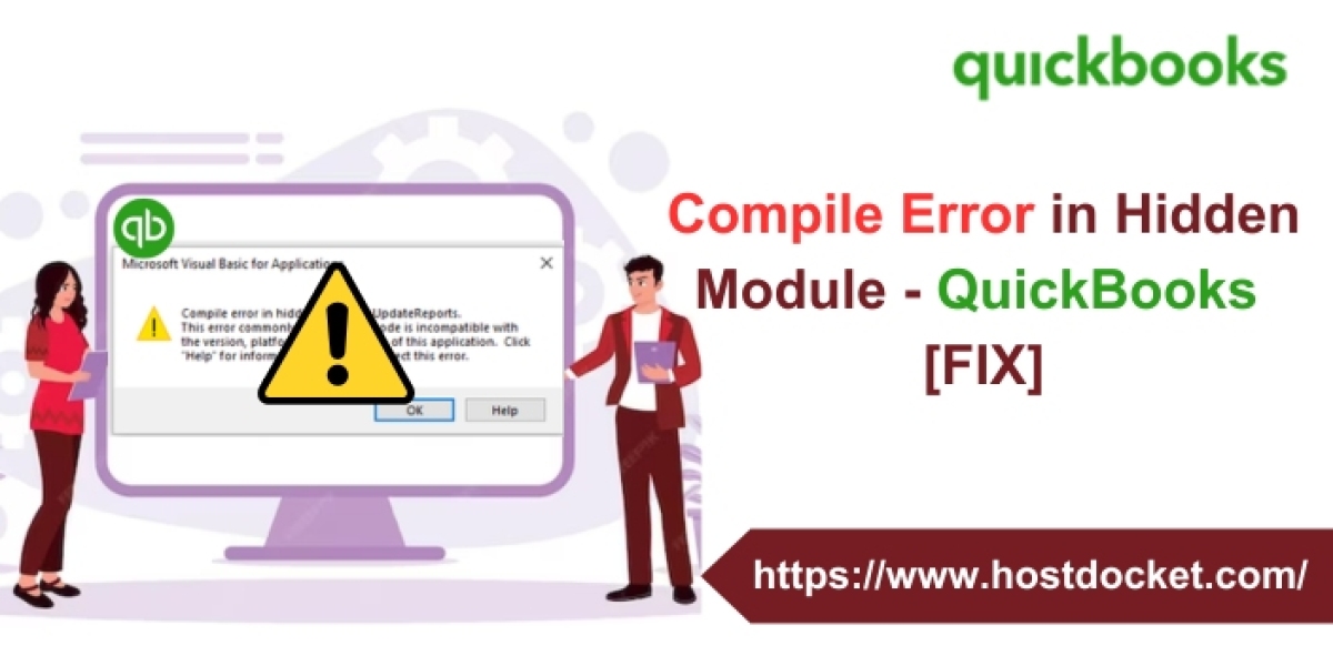 How to Fix Compile Error in Hidden Module QuickBooks?