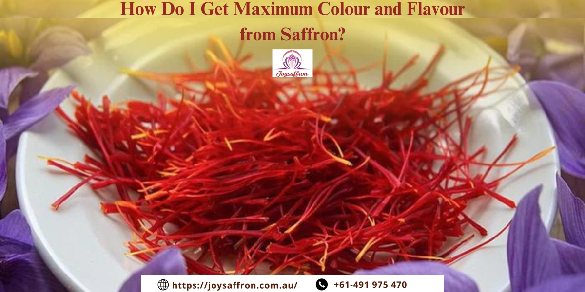 How Do I Get Maximum Colour and Flavour from Saffron?