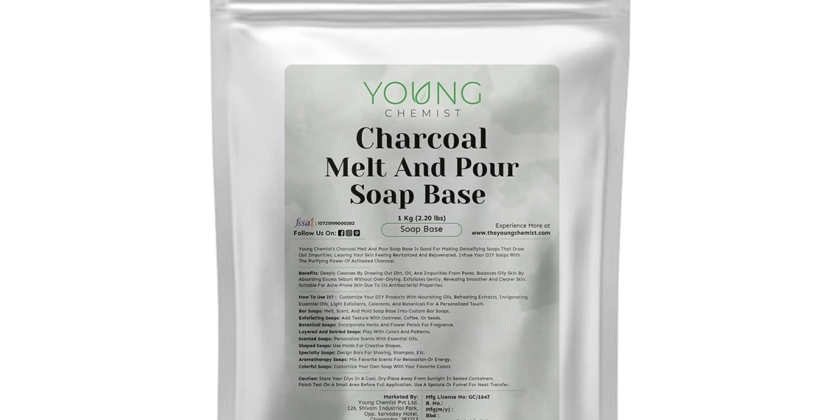 Charcoal Melt & Pour Soap Base