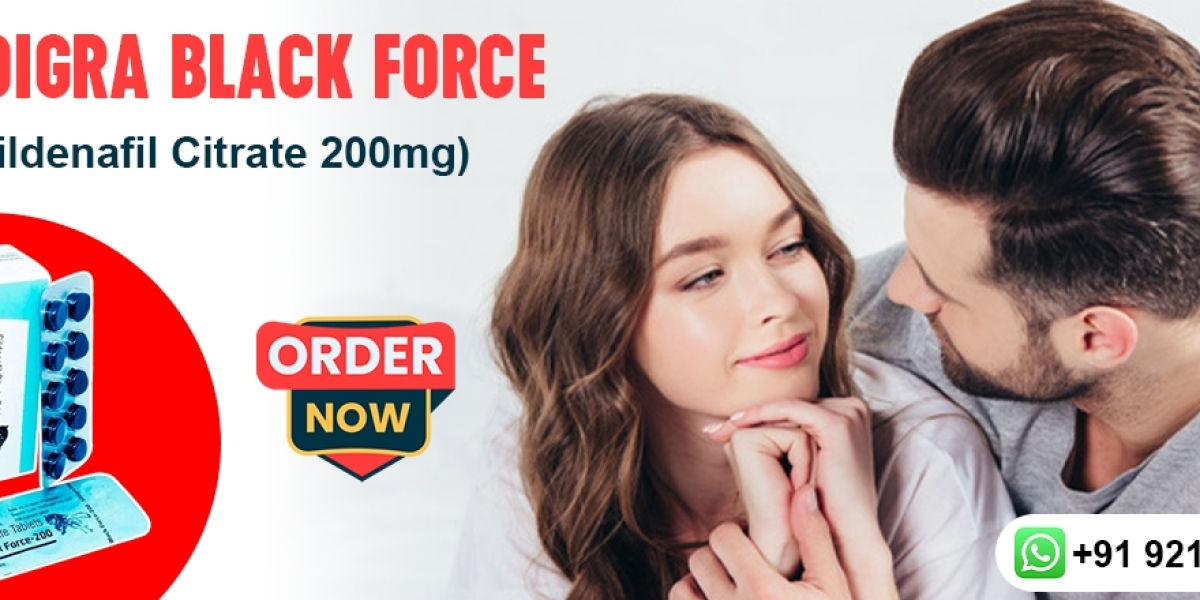 An Oral Medication to Raise Sensual Performance With Sildigra Black Force