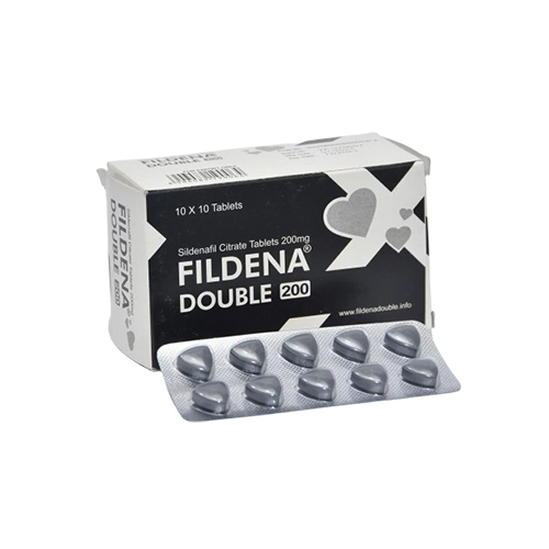 Fildena Double 200 Mg (Black Pill) I Cheap price & Best Quality