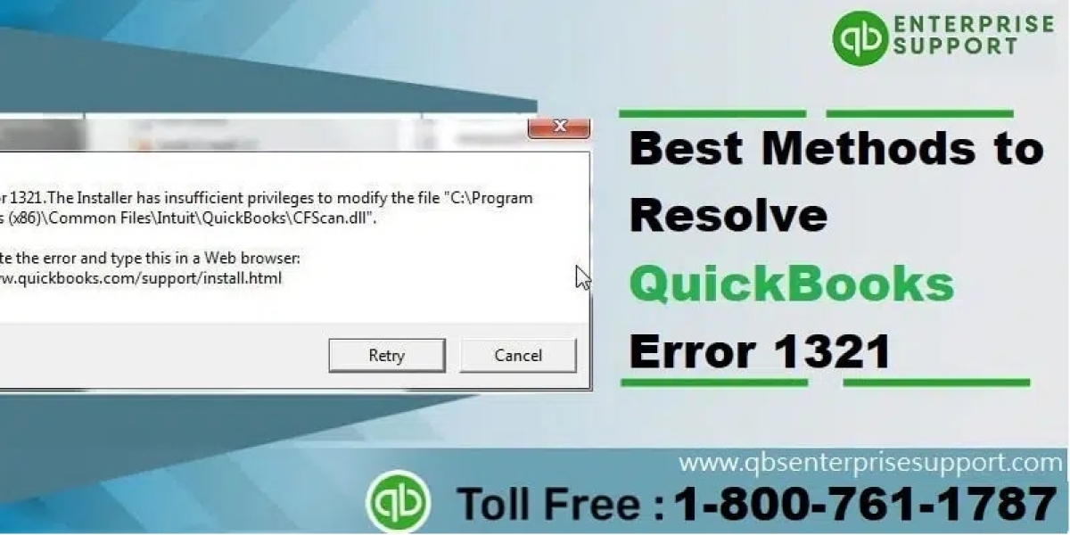 Methods to Troubleshoot QuickBooks Error Code 1321