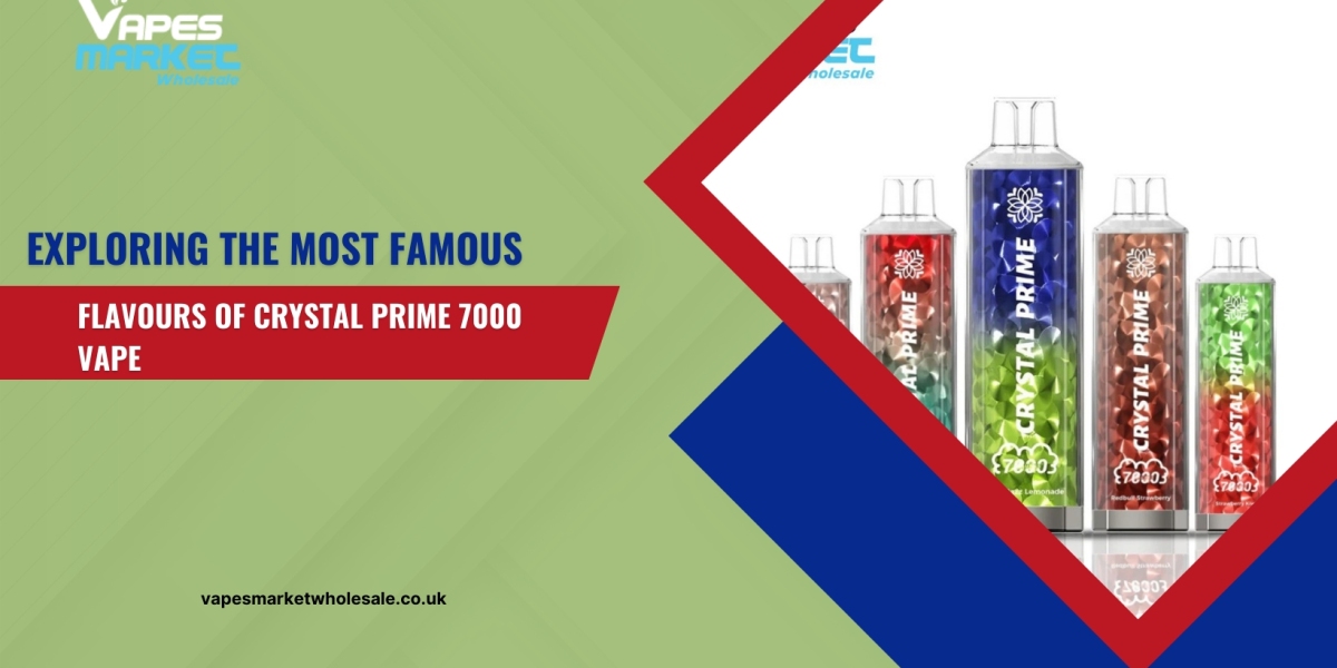 Exploring the Most Famous Flavours of Crystal Prime 7000 Vape