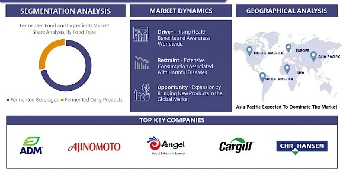 Global Fermented Food and Ingredients Market: Explosive Growth with 5.32% CAGR, Reaching $1084.12 Billion by 2030