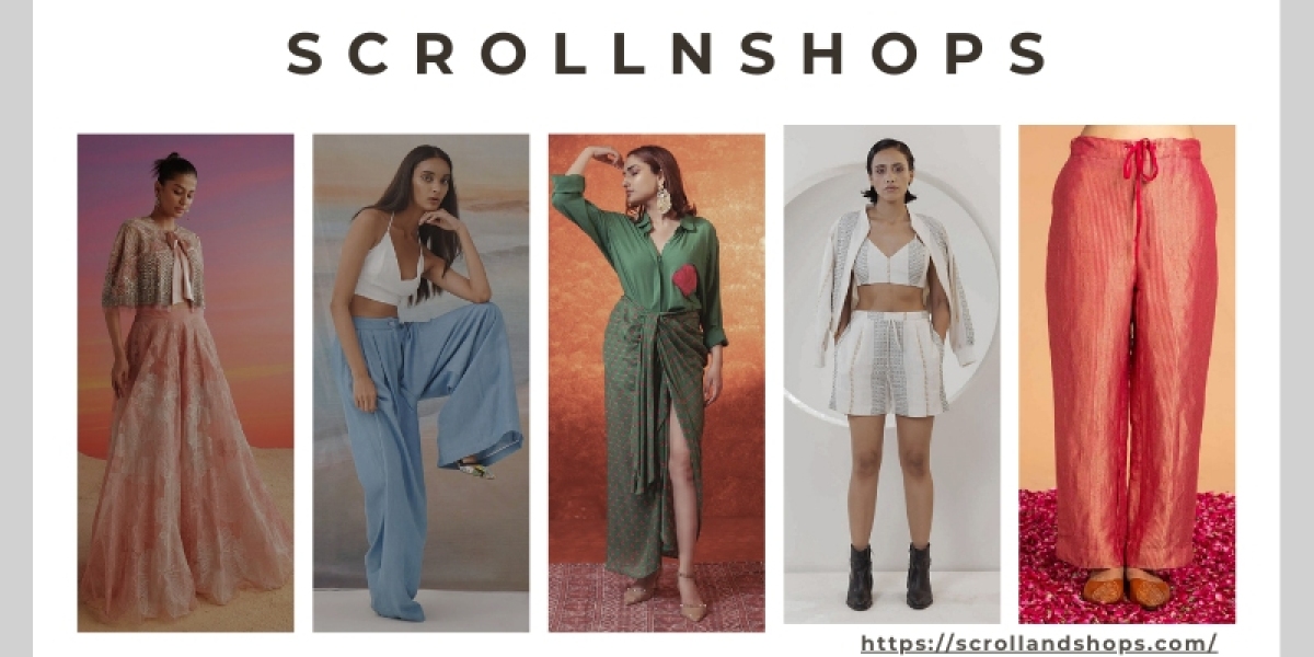 Designer Bottoms For Women at ScrollnShops