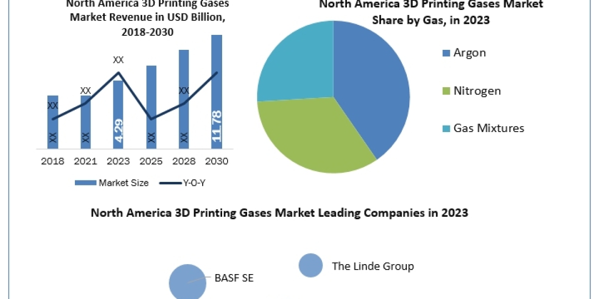 North America 3D Printing Gases Market Application, Breaking Barriers, Key Companies Forecast 2030