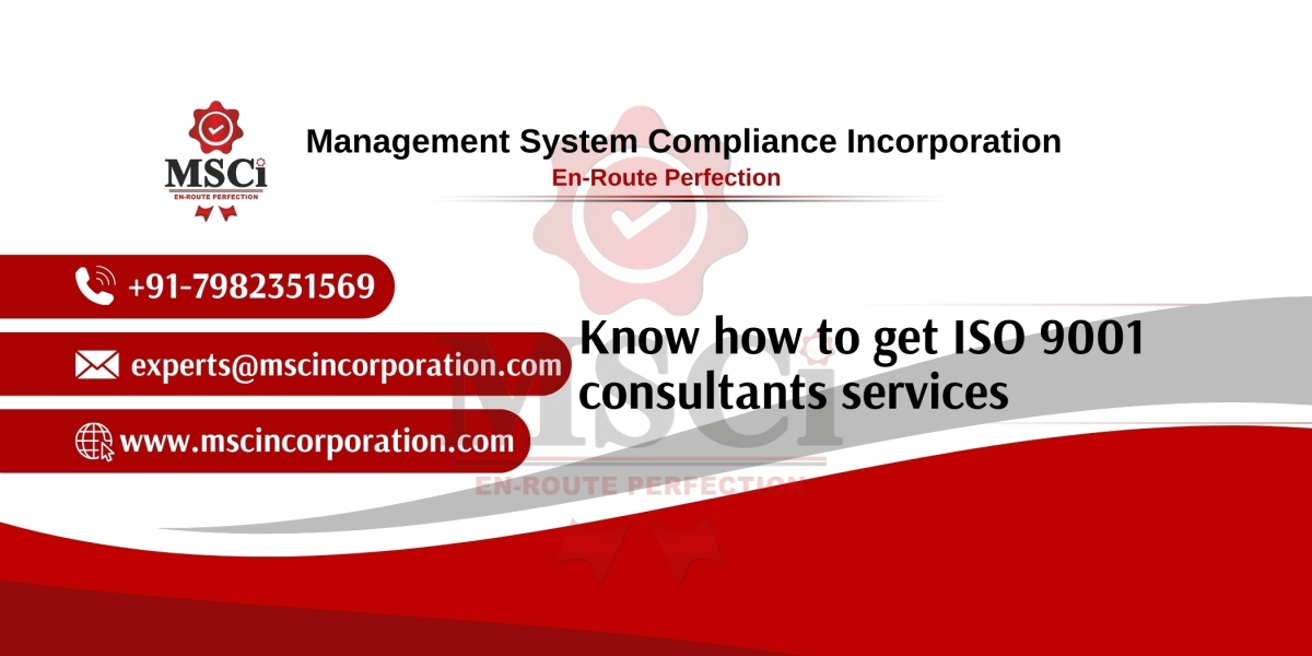 know how to get ISO 9001 consultants services