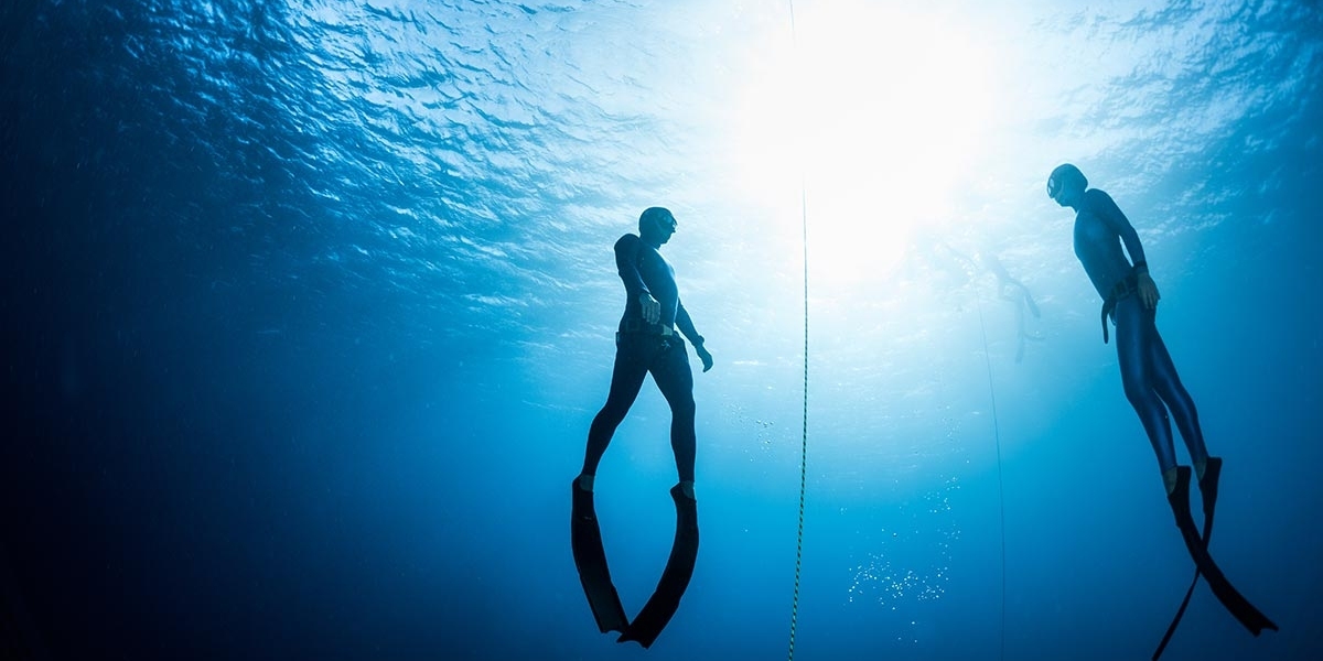 Freediving in Komodo