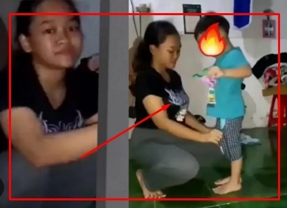 Watch: Video Viral Anak Baju Biru