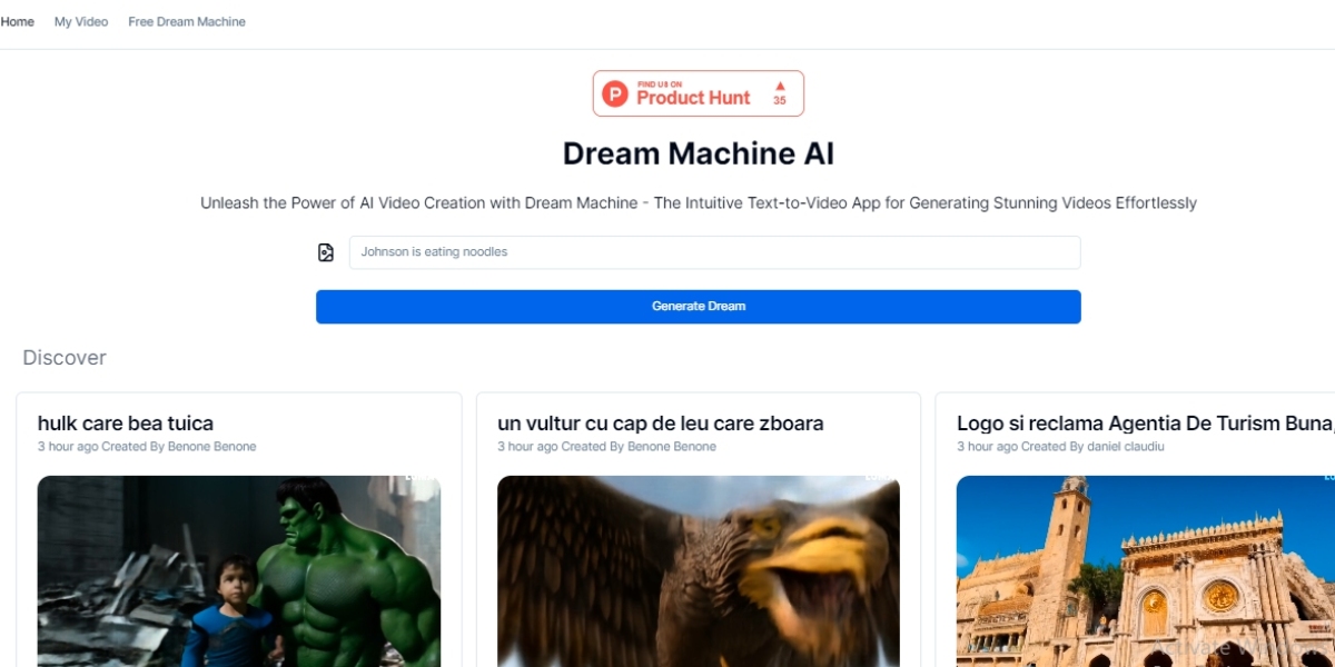 Dream Machine AI: The Revolutionary AI Video Tool