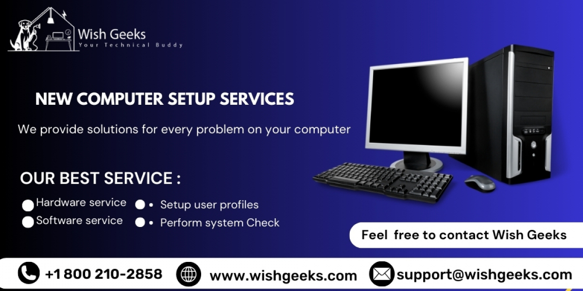 New Computer Setup Services Provided by Wish Geeks