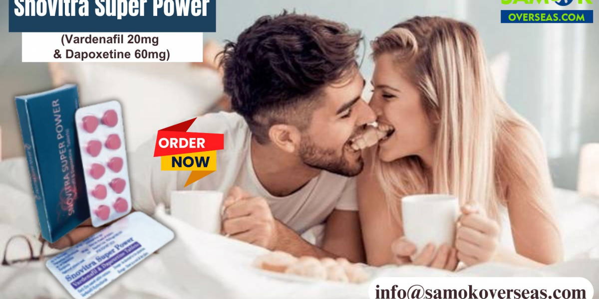 Snovitra Super Power: A Perfect Medication To Fix Male Sensual Dysfunction