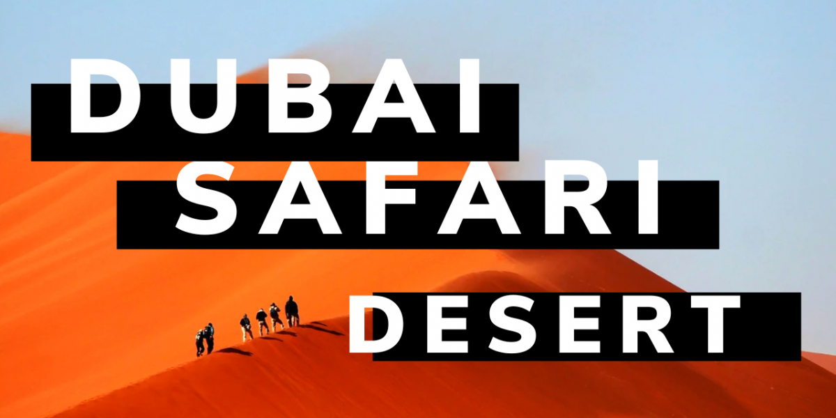 Experience the Thrill of Dubai Desert Safari