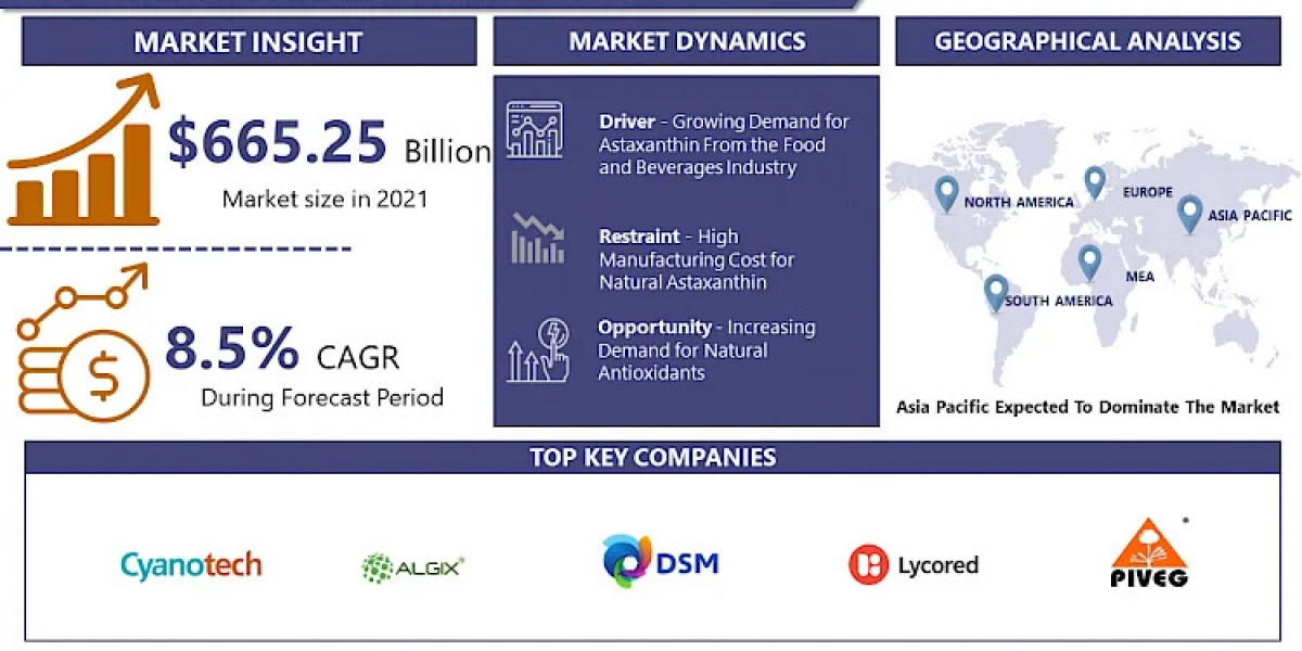 A detailed analysis of Astaxanthin market trends, growth drivers, and future opportunities by 2032.