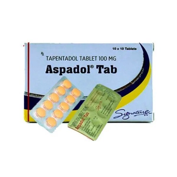 Aspadol 100mg | Tapentadol(Nucynta) | Treat neuropathic, cancer, musculoskeletal pain